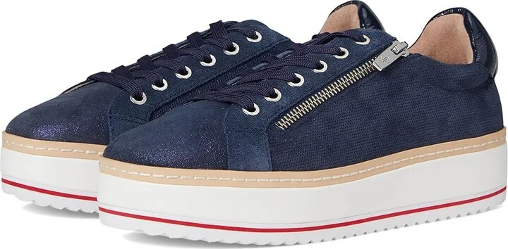 Donald Pliner Dew Women's Shoes Navy : 5.5 M, Leather