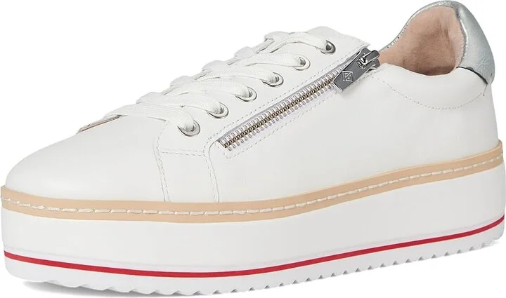 Donald Pliner Dew Women's Shoes White : 9.5 M, Leather - Image 5