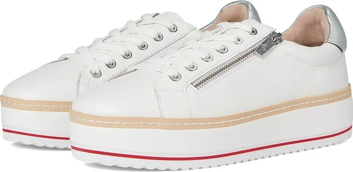 Donald Pliner Dew Women's Shoes White : 9.5 M, Leather