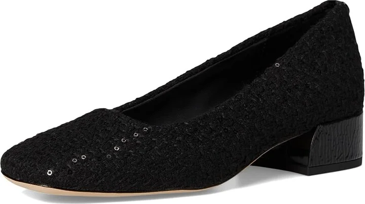 Donald Pliner Dreww High Women's Heels Black 2 : 7.5 M, Leather - Image 5