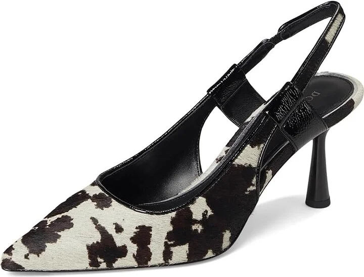Donald Pliner Elliemay High Women's Heels Black : 10 M, Leather - Image 5