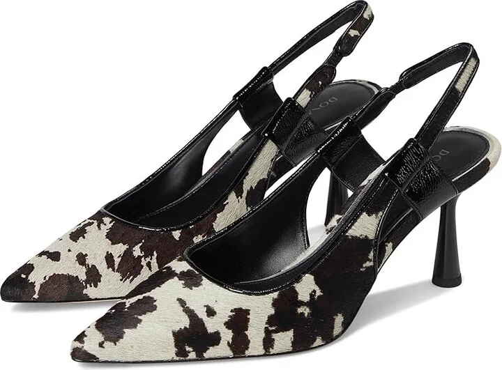 Donald Pliner Elliemay High Women's Heels Black : 10 M, Leather
