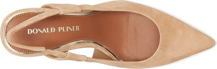 Donald Pliner Elliemay High Women's Heels Camel : 10 M, Leather - Image 2