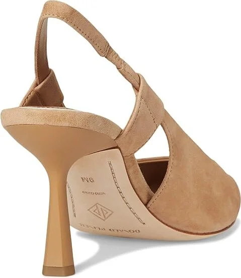 Donald Pliner Elliemay High Women's Heels Camel : 10 M, Leather - Image 4