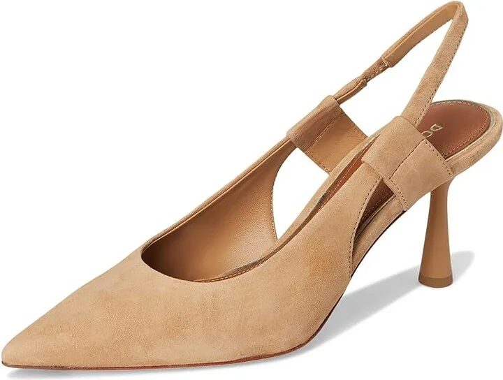 Donald Pliner Elliemay High Women's Heels Camel : 10 M, Leather - Image 5