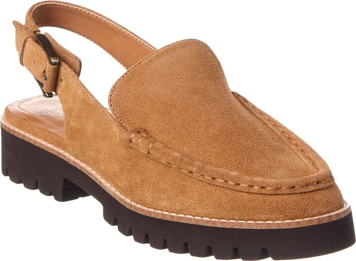 Donald Pliner Essex Suede Slingback Loafer