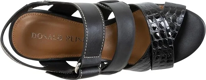 Donald Pliner Fablle Women's Sandals Black : 5 M, Leather - Image 2