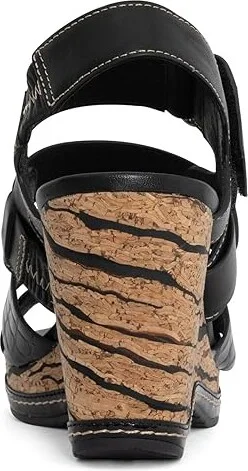 Donald Pliner Fablle Women's Sandals Black : 5 M, Leather - Image 4