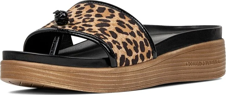 Donald Pliner Farrah Raffia & Leather Sandal - Image 2