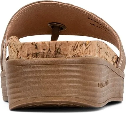 Donald Pliner Farrahspan Leather Wedge Sandal - Image 2