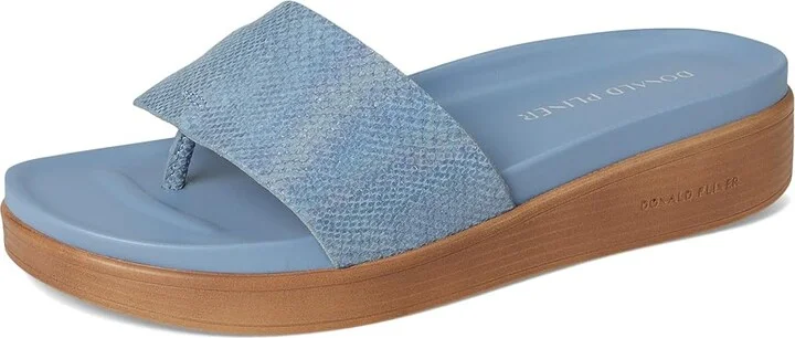 Donald Pliner FIFI Women's Sandals Denim - Iridescent Snake : 8 M - Image 5