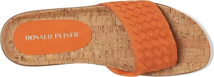 Donald Pliner FIFI Women's Sandals Orange - Nubuc : 9 M - Image 2