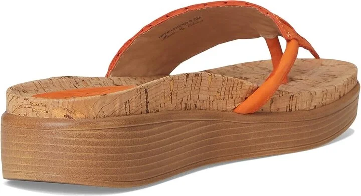 Donald Pliner FIFI Women's Sandals Orange - Nubuc : 9 M - Image 4
