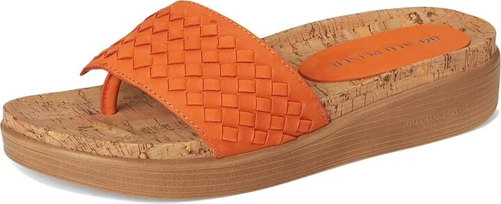 Donald Pliner FIFI Women's Sandals Orange - Nubuc : 9 M - Image 5
