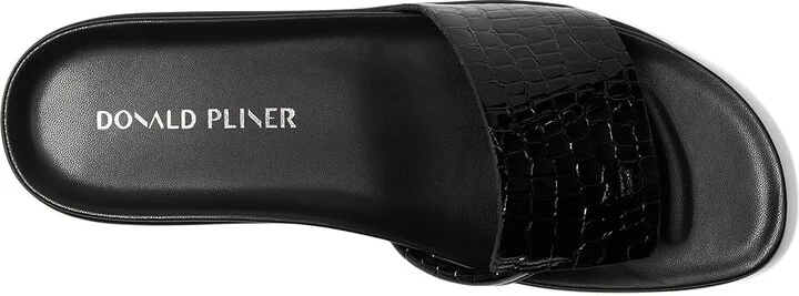 Donald Pliner FIFI Women's Shoes Black : 8 M, Leather - Image 2