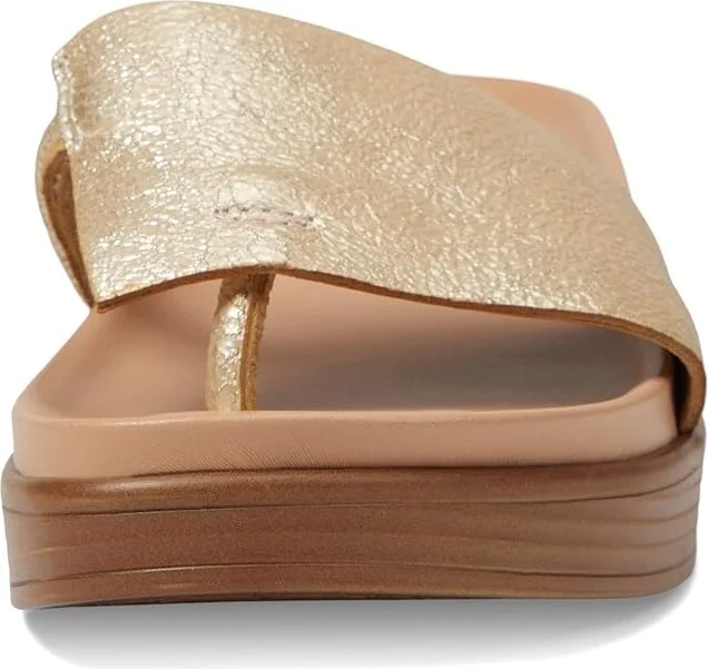 Donald Pliner FIFI Women's Wedge Shoes Platino : 5 M, Leather - Image 3