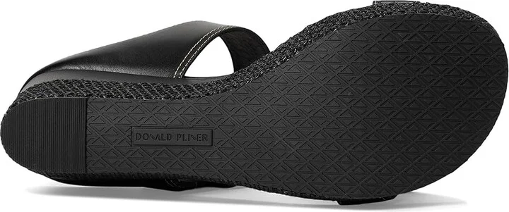 Donald Pliner Gizelle Women's Sandals Black : 11 M, Leather - Image 3