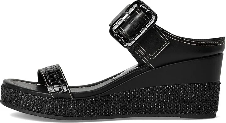 Donald Pliner Gizelle Women's Sandals Black : 11 M, Leather - Image 6