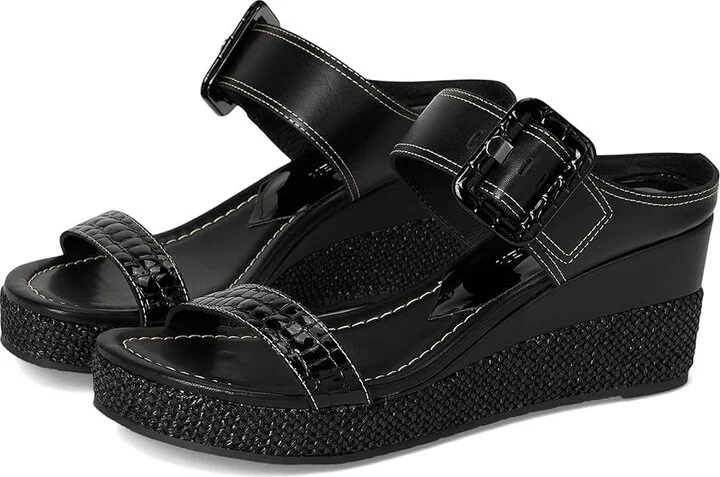 Donald Pliner Gizelle Women's Sandals Black : 11 M, Leather