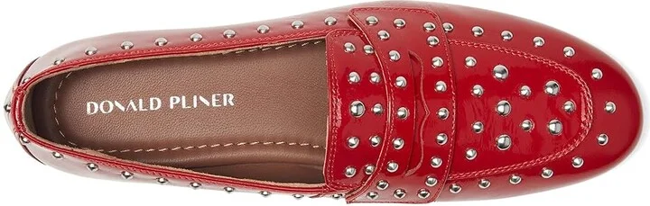 Donald Pliner Glimmer Women's Slippers Tomato : 8 M, Leather - Image 2