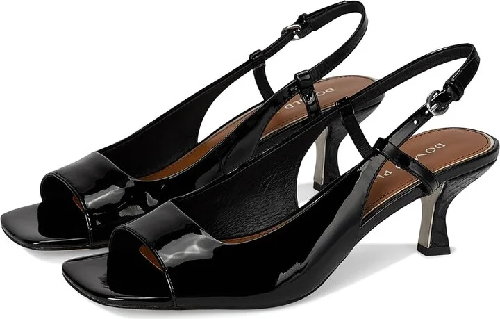 Donald Pliner Grinn Women's Shoes Black : 10 M, Leather