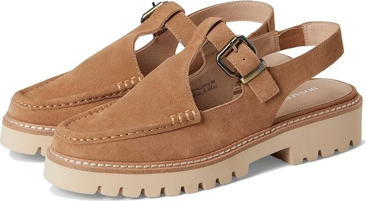 Donald Pliner Halliday Women's Slippers Buff : 6 M, Suede