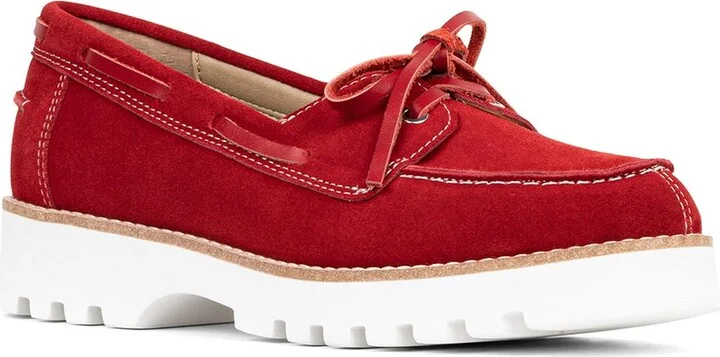 Donald Pliner Harlie02 Suede Lug Bottom Boat Shoe