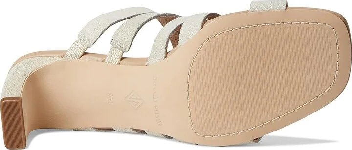 Donald Pliner Havanna Women's Wedge Shoes Silver : 5.5 M, Leather - Image 3
