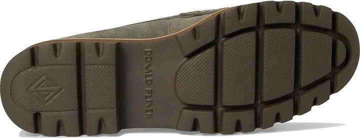 Donald Pliner Helio Women's Flat Shoes Military Green : 5 M, Suede - Image 3