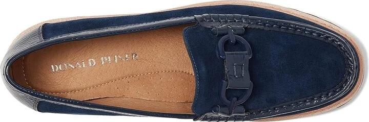 Donald Pliner Helio Women's Shoes Navy Blue : 5 M, Leather - Image 2