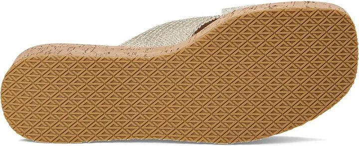 Donald Pliner Jocelyn Women's Sandals Platinum : 9.5 M, Leather/Rubber - Image 3