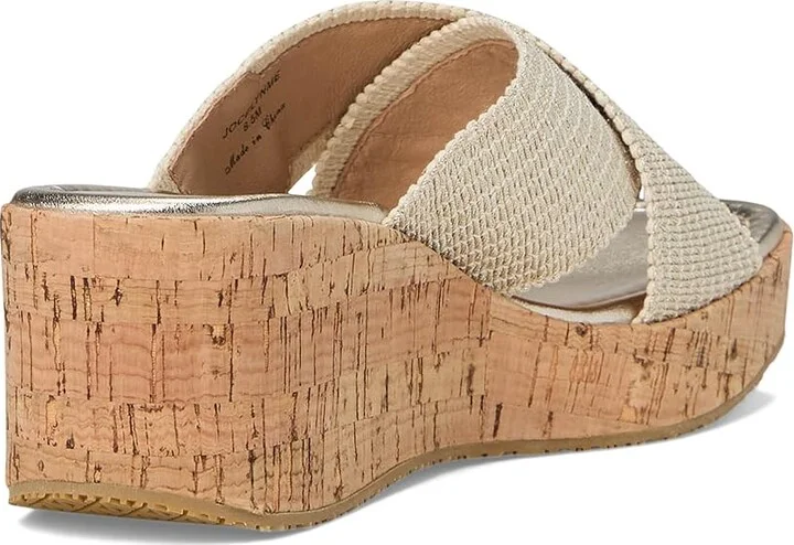 Donald Pliner Jocelyn Women's Sandals Platinum : 9.5 M, Leather/Rubber - Image 4