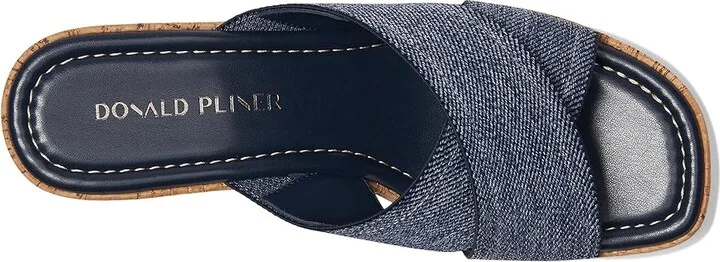 Donald Pliner Jocelyn Women's Sandals Silver : 8.5 M, Leather/Rubber - Image 8