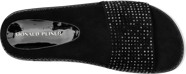 Donald Pliner Joella Women's Sandals Black : 7 M, Leather - Image 2