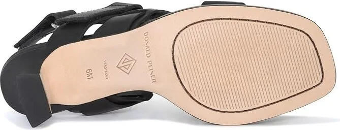 Donald Pliner Kamele Women's Sandals Black : 5 M, Leather - Image 3