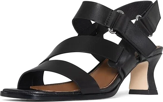 Donald Pliner Kamele Women's Sandals Black : 5 M, Leather - Image 5