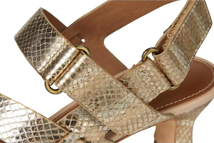 Donald Pliner Kamele Women's Sandals Light Bronze : 5 M, Leather - Image 7