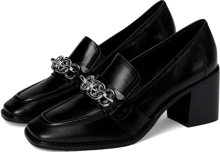 Donald Pliner Kamryn High Women's Heels Black : 9 M, Leather/Rubber