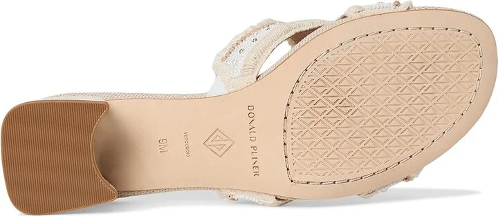 Donald Pliner Kaylan Women's Sandals Natural : 9 M, Rubber - Image 3