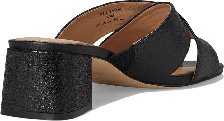 Donald Pliner Keena Women's Wedge Shoes Black : 5.5 M, Leather/Suede - Image 4