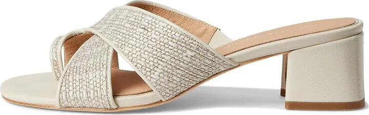 Donald Pliner Keena Women's Wedge Shoes Silver : 7 M, Leather/Suede - Image 6