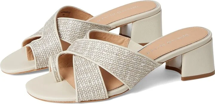 Donald Pliner Keena Women's Wedge Shoes Silver : 7 M, Leather/Suede