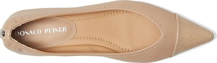 Donald Pliner Ladonna Women's Flat Shoes Sand : 7 M, Leather/Nappa - Image 2