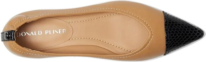 Donald Pliner Ladonna Women's Flat Shoes Sand : 7 M, Leather/Nappa - Image 8