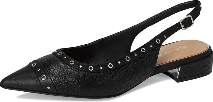Donald Pliner Lavinah Women's Slippers Black : 8 M, Leather - Image 5