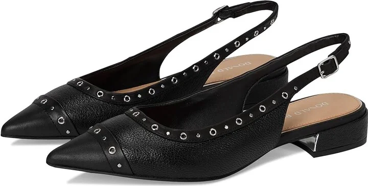 Donald Pliner Lavinah Women's Slippers Black : 8 M, Leather