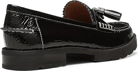 Donald Pliner Lenny Women's Flat Shoes Black : 5 M, Leather - Image 4
