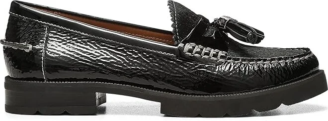 Donald Pliner Lenny Women's Flat Shoes Black : 5 M, Leather - Image 5
