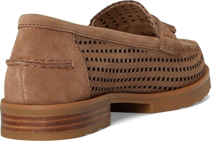 Donald Pliner Lenny Women's Flat Shoes Tobacco : 7.5 M, Leather - Image 4