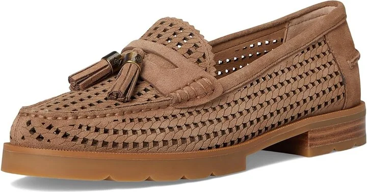 Donald Pliner Lenny Women's Flat Shoes Tobacco : 7.5 M, Leather - Image 5